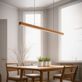 Modern Linear Pendant Light | Sleek Kitchen Pendant Lighting with Focused Illumination for Stylish Dining Areas 4
