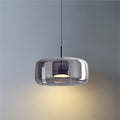 Modern Minimalist | Glass Pendant Light with Tinted Design & LED Technology | Elegant Hanging Light for Warm Ambiance 10