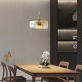 Modern Minimalist | Glass Pendant Light with Tinted Design & LED Technology | Elegant Hanging Light for Warm Ambiance 3