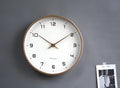 Modern Wall Clock Decor with Silent Quartz Movement and Natural Wood Frame – 30 cm Minimalist Design