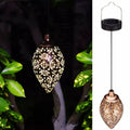 Moroccan Solar Garden Lantern – Weather-Resistant Outdoor Solar Lantern with Intricate Patterns for Patios and Gardens