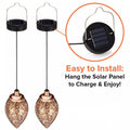 Moroccan Solar Garden Lantern – Weather-Resistant Outdoor Solar Lantern with Intricate Patterns for Patios and Gardens