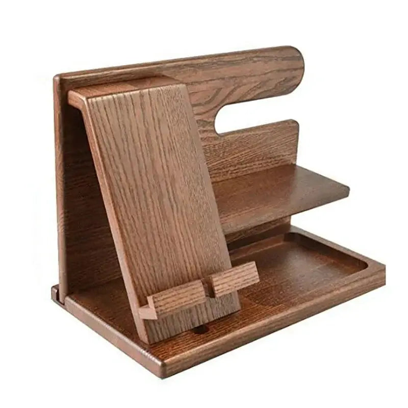 Multi-Function Desk Organizer with Phone Stand and Storage Tray – Tidy Desk Storage for Workspace Organization