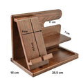 Multi-Function Desk Organizer with Phone Stand and Storage Tray – Tidy Desk Storage for Workspace Organization