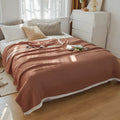 Multi-Layer Muslin Cotton Blanket – Six Breathable Layers for All-Season Comfort, Lightweight, Machine Washable, Available in Double, Queen, King