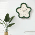 Nature's Touch | Wall Clock - 3D Floral Design With Silent Pendulum 5