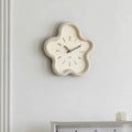 Nature's Touch | Wall Clock - 3D Floral Design With Silent Pendulum 6