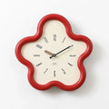Nature's Touch | Wall Clock - 3D Floral Design With Silent Pendulum 8