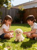 Nicoo | Interactive Robot Puppy with Realistic Movements | Soft Plush Toy for Imaginative Play