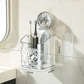 No Drill Organizer | Suction Cup Shower Shelf Design 0