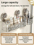 No Drill Organizer | Suction Cup Shower Shelf Design 4