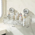 No Drill Organizer | Suction Cup Shower Shelf Design 7