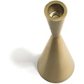 Nordic Brass Waist Candlestick Holder Set of 3 - Durable Iron with Lacquer Finish for Elegant Home Decor