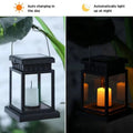 Outdoor Solar Lantern with Dusk-to-Dawn Sensor – Waterproof Garden Lantern Lights for Elegant Outdoor Decor