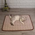 Pet Cooling Mat for Dogs and Cats with Rapid Cooling Technology and Plush Padding – Lightweight, Portable, Indoor/Outdoor Use