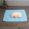 Pet Cooling Mat for Dogs and Cats with Rapid Cooling Technology and Plush Padding – Lightweight, Portable, Indoor/Outdoor Use