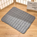 Pet Cooling Mat for Dogs and Cats with Rapid Cooling Technology and Plush Padding – Lightweight, Portable, Indoor/Outdoor Use