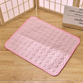 Pet Cooling Mat for Dogs and Cats with Rapid Cooling Technology and Plush Padding – Lightweight, Portable, Indoor/Outdoor Use
