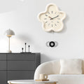 Petalux | 3D Floral Pendulum Wall Clock with Silent Sweep Movement - Decorative Bedroom Clock 10