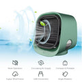 Portable 3-in-1 Mini Air Conditioner with Cooling, Humidifying, and Air Purifying Functions – Compact and Quiet USB Powered Design