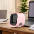 Portable 3-in-1 Mini Air Conditioner with Cooling, Humidifying, and Air Purifying Functions – Compact and Quiet USB Powered Design