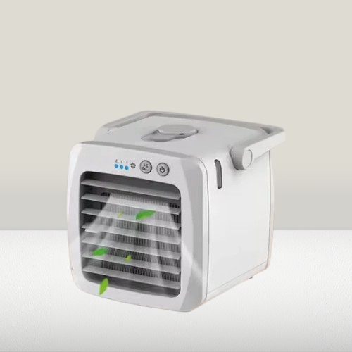 Portable 4-in-1 Air Cooler and Humidifier with USB Rechargeable Battery – Compact Cooling Fan for Personal Use and Air Quality Improvement