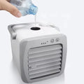 Portable 4-in-1 Air Cooler and Humidifier with USB Rechargeable Battery – Compact Cooling Fan for Personal Use and Air Quality Improvement