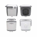 Portable 4-in-1 Air Cooler and Humidifier with USB Rechargeable Battery – Compact Cooling Fan for Personal Use and Air Quality Improvement