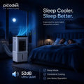 Portable Air Conditioner 12000 BTU – 3-in-1 Cooling, Fan, Dehumidifier for Rooms up to 550 sq ft, Quiet Operation, Easy to Move