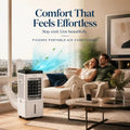Portable Air Conditioner 13000 BTU 3-in-1 Cooling, Fan, Dehumidifier for Rooms up to 550 sq ft - Best Portable AC Unit
