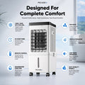 Portable Air Conditioner 4-in-1 7000/9000 BTU for Rooms up to 400 sq ft – Small Portable AC with Remote Control and Quiet Operation