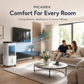 Portable Air Conditioner 4-in-1 7000/9000 BTU for Rooms up to 400 sq ft – Small Portable AC with Remote Control and Quiet Operation