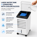 Portable Air Cooler – Compact and Lightweight Personal Cooling Unit with Energy-Efficient Direct Airflow for Small Spaces