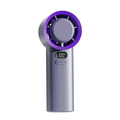Portable Handheld Fan with 3 Speed Settings | Rechargeable Mini Fan for On-the-Go Comfort 0