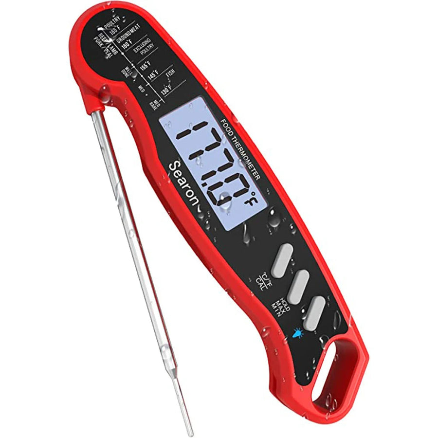 Precision Cooking | Digital Meat Thermometer with Instant Read Feature | Accurate Food Temperature Measurement for Perfect Cooking