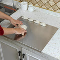 Premium Stainless Steel Cutting Board – Durable Non-Porous Surface with Non-Slip Design for Versatile Kitchen Use