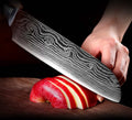 Professional Chef Knife Set | High-Carbon Steel Blades with Ergonomic Pakka Wood Handles for Precision Cutting 3
