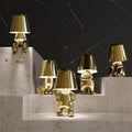 RayDudes Sculptural Figure Lamp – Poseable LED Decorative Light for Shelf, Desk & Bedside