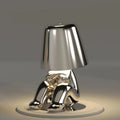 RayDudes Sculptural Figure Lamp – Poseable LED Decorative Light for Shelf, Desk & Bedside