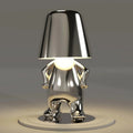 RayDudes Sculptural Figure Lamp – Poseable LED Decorative Light for Shelf, Desk & Bedside