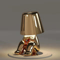 RayDudes Sculptural Figure Lamp – Poseable LED Decorative Light for Shelf, Desk & Bedside