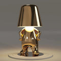 RayDudes Sculptural Figure Lamp – Poseable LED Decorative Light for Shelf, Desk & Bedside