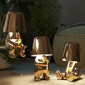 RayDudes Sculptural Figure Lamp – Poseable LED Decorative Light for Shelf, Desk & Bedside