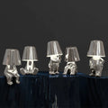 RayDudes Sculptural Figure Lamp – Poseable LED Decorative Light for Shelf, Desk & Bedside