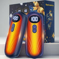 Rechargeable Electric Hand Warmers Set of 2 with LED Display, 5 Heat Settings, Ergonomic Design, USB Rechargeable