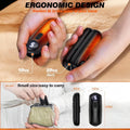 Rechargeable Electric Hand Warmers Set of 2 with LED Display, 5 Heat Settings, Ergonomic Design, USB Rechargeable