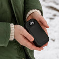 Rechargeable Electric Hand Warmers with LED Display, Three Heat Levels, USB Rechargeable, Portable Reusable Pocket Heater