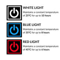 Rechargeable Heated Gilet with Adjustable Temperature Control – Unisex Body Warmer Vest