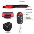 Rechargeable Heated Insoles with Remote Control for Plantar Fascia and High Arch Support