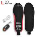 Rechargeable Heated Insoles with Wireless Remote Control – Adjustable Heated Shoe Inserts for All-Day Comfort and Arch Support